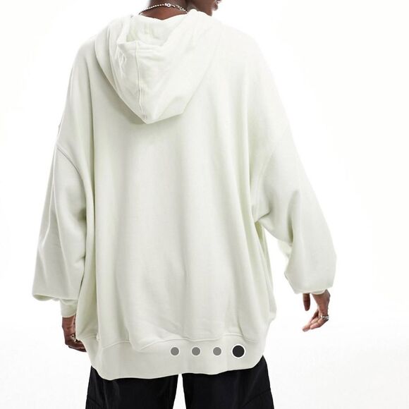 Nike Sport Utility Oversized Fleece Hoodie Light Green Women XL(FN7695-020)$80 - Picture 3 of 12